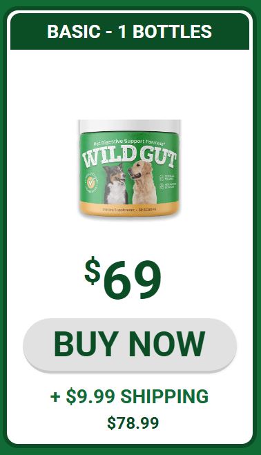 wildgut 1 bottle price